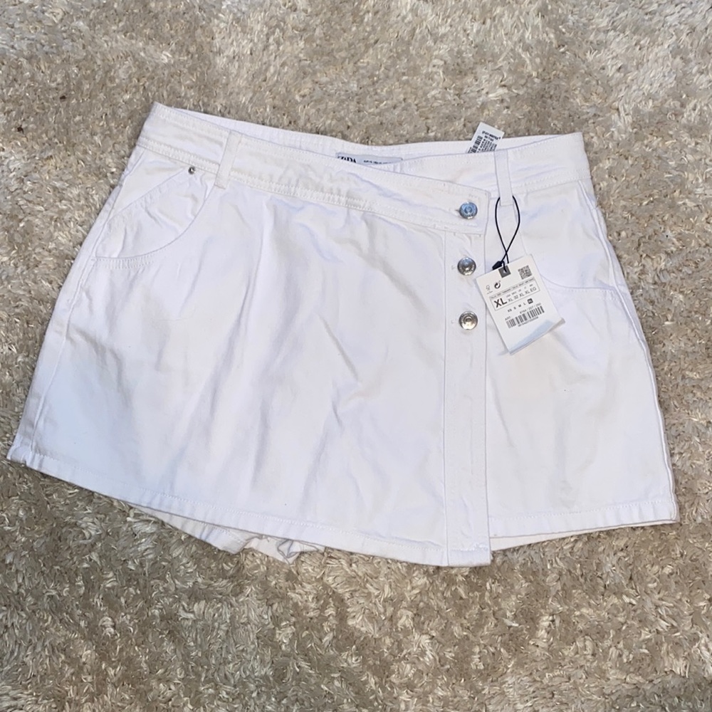NWT Zara Denim Skort